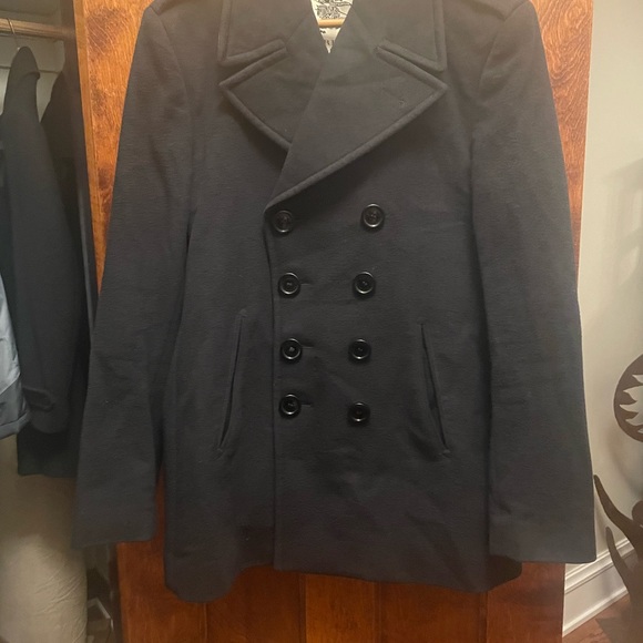 Burberry Wool Pea Coat - Picture 4 of 6